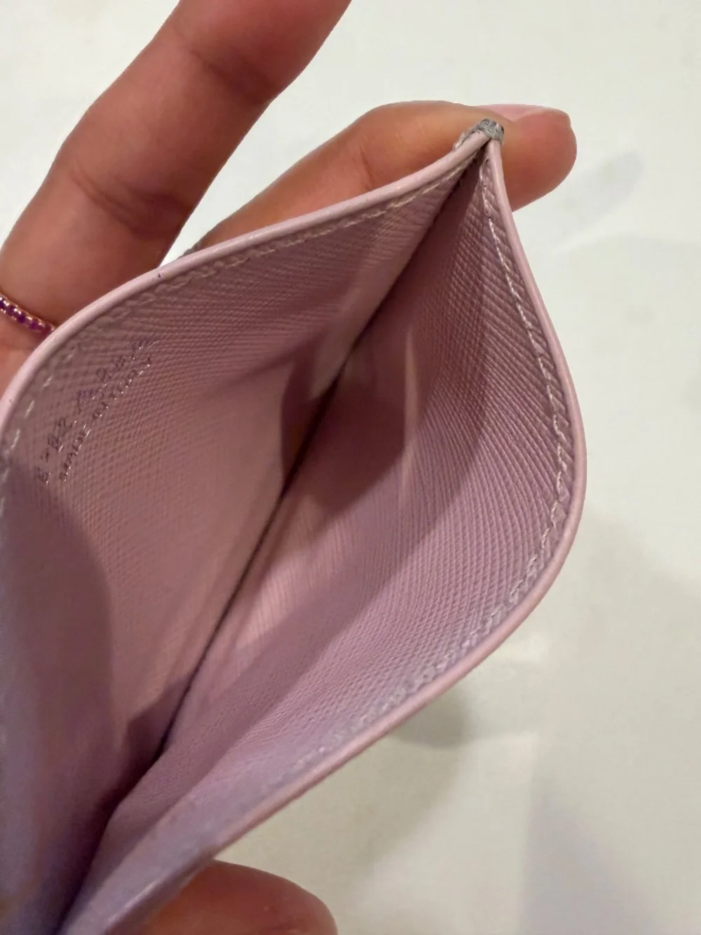 Authentic Pink Prada Card Holder - Picture 11 of 13